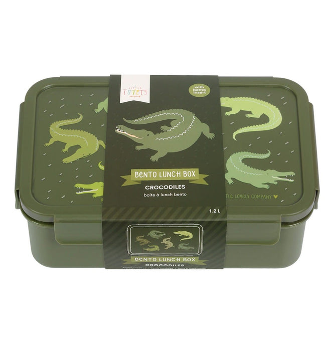 Bento lunch box: Crocodiles