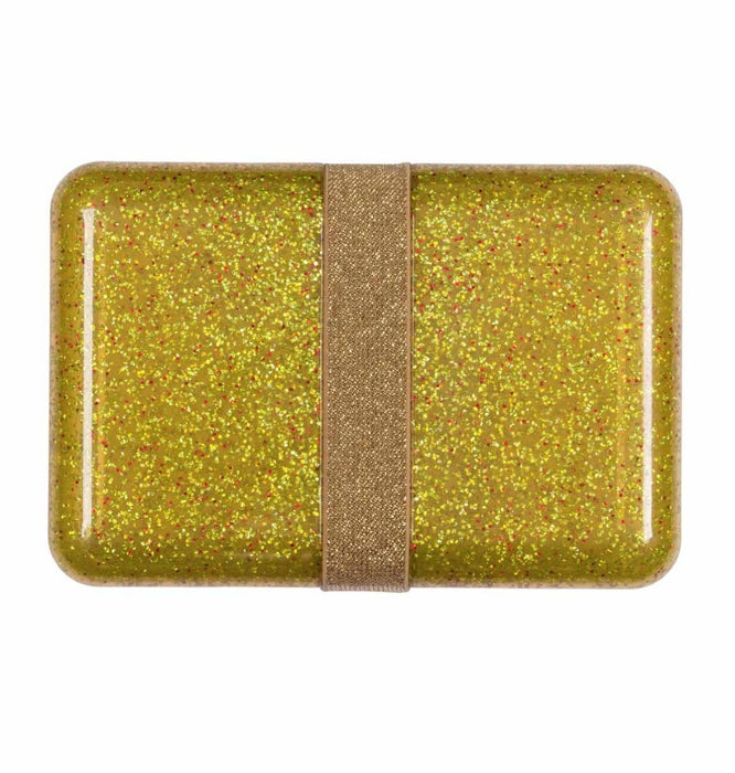Lunch box: Glitter - gold