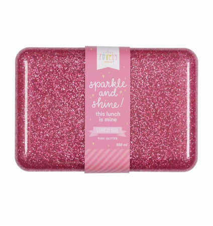 Lunch box: Glitter - pink