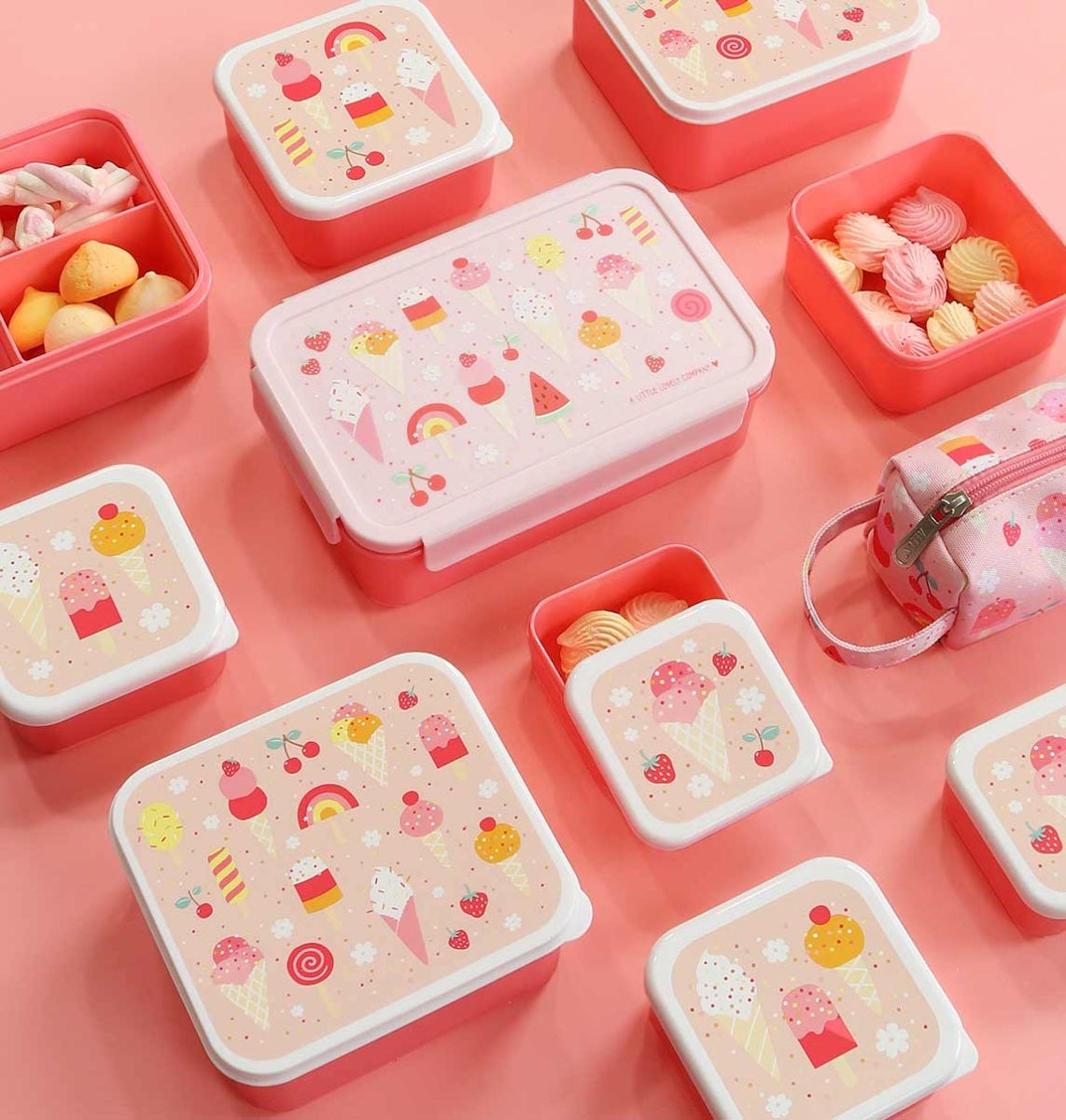 Bento lunch box: Ice-cream
