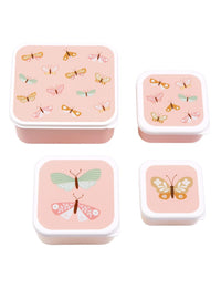Lunch & snack box set: Butterflies