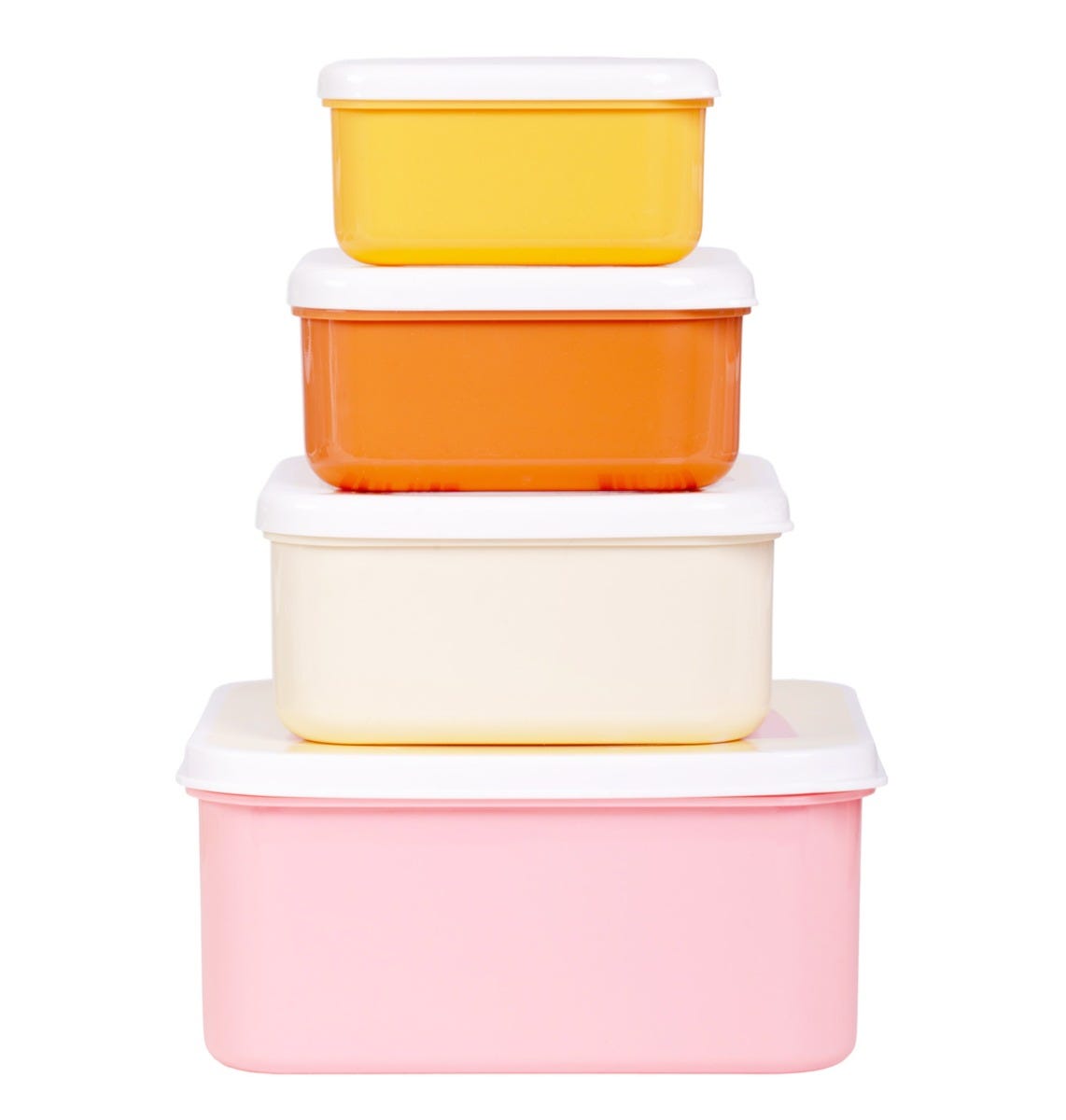 Lunch & snack box set: Rainbows