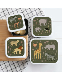 Lunch & snack box set: Savanna