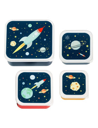 Lunch & snack box set: Space