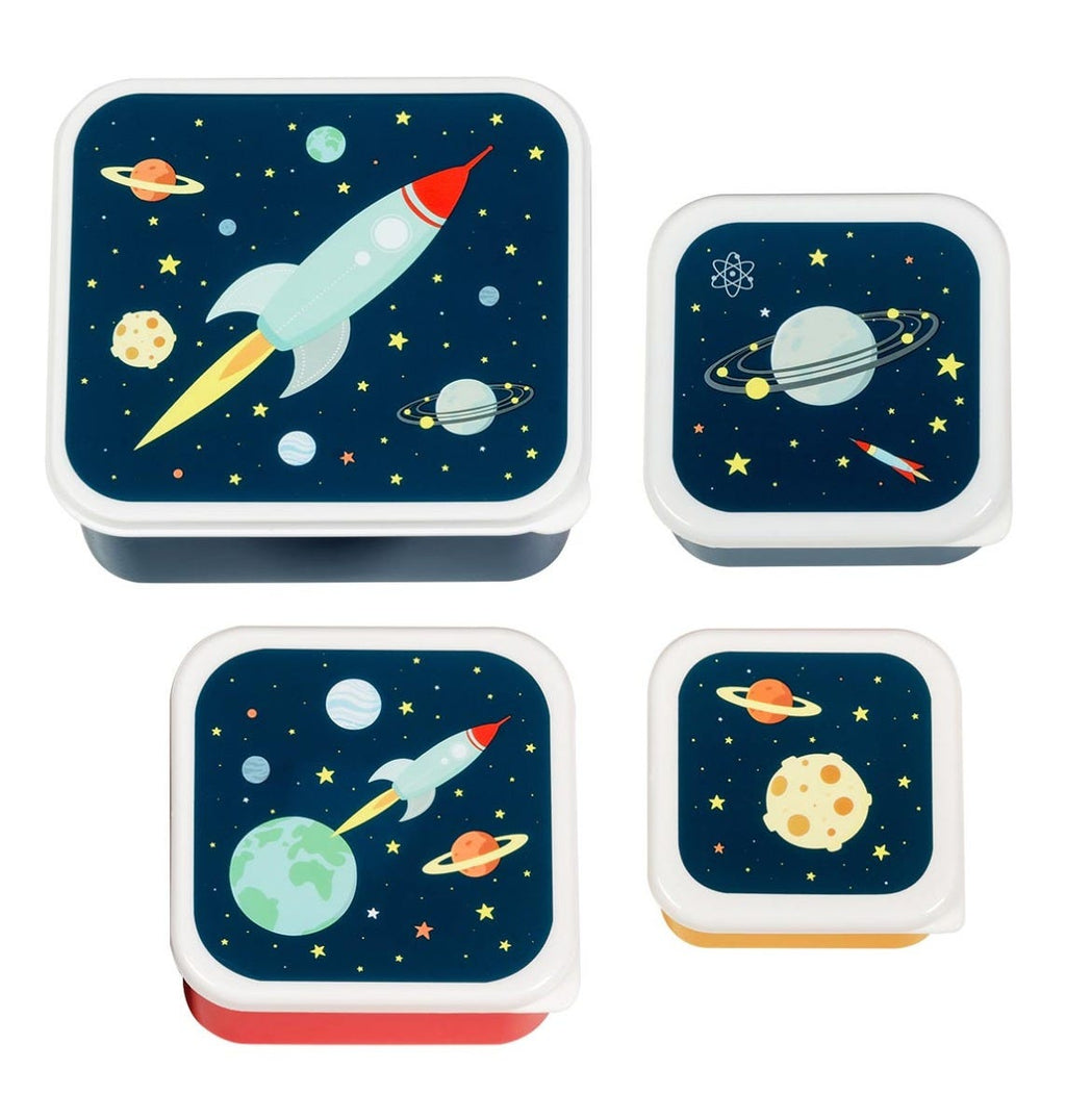 Lunch & snack box set: Space