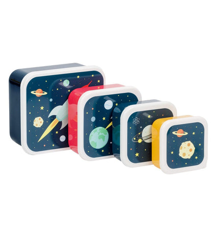 Lunch & snack box set: Space