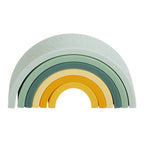 Rainbow stacking toy: sage