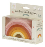 Rainbow stacking toy: sunset