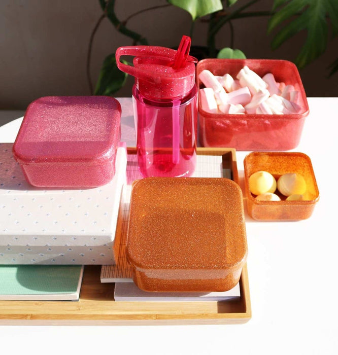 Lunch & snack box set: Autumn pink