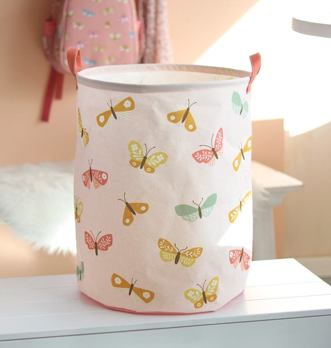 Storage basket: Butterflies