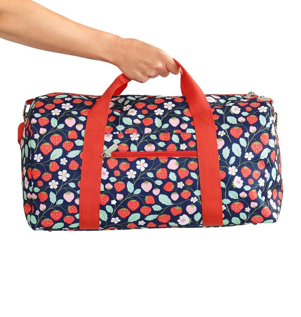 Travel bag: Strawberries