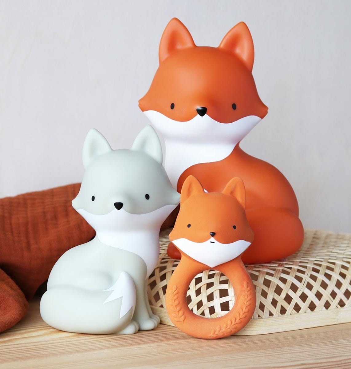 Teething ring: Fox