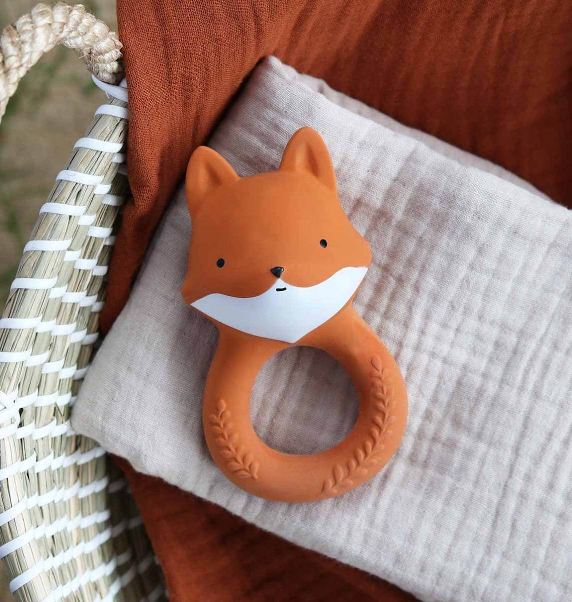 Teething ring: Fox